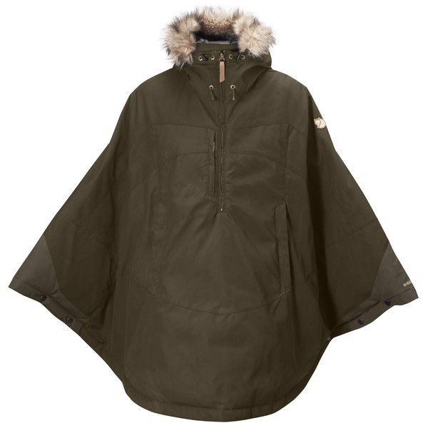 Fjallraven Luhkka Kappe Dark Olive Jakker