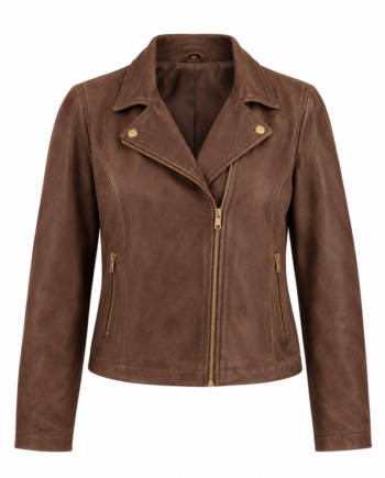 Jakke Molly Brun Front