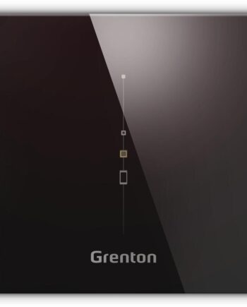 Multisensorpanel Grenton Sort Glasfront