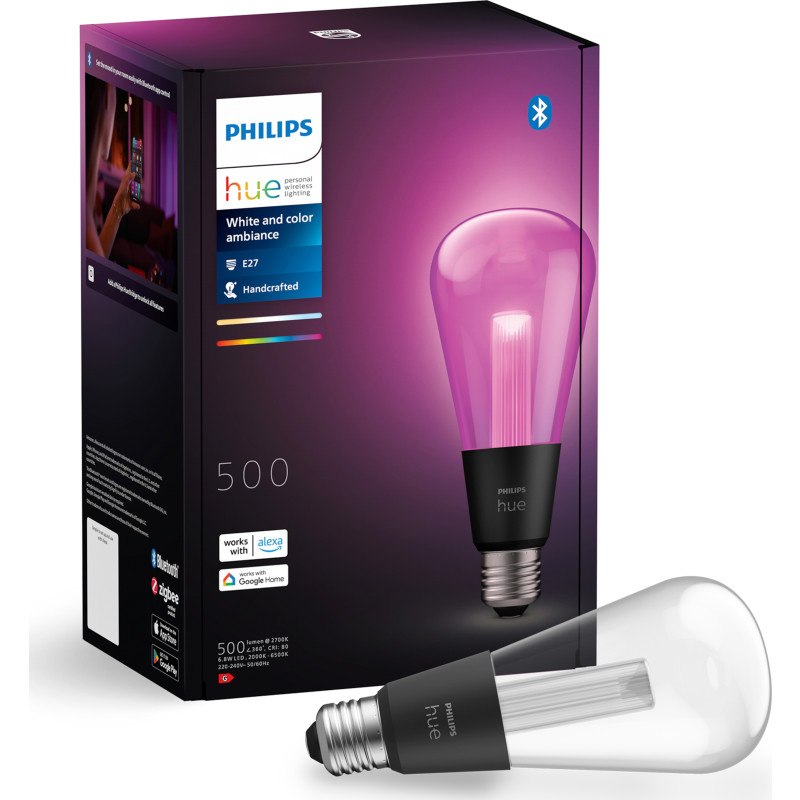 Philips Hue Lightguide Pærer St72 E27