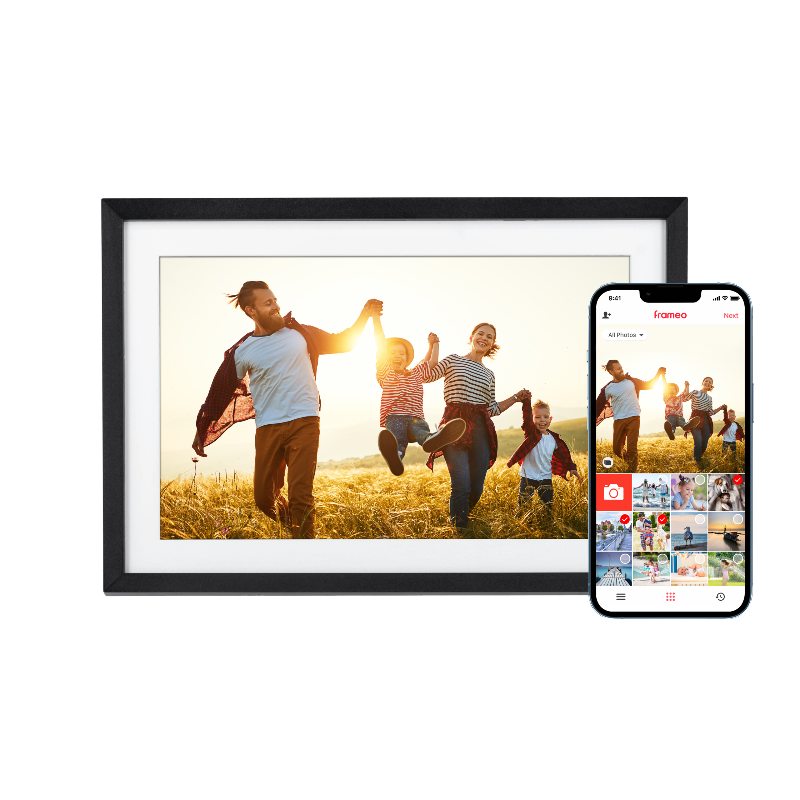 Rollei Smart Frame Wifi 107 Digital Fotoramme Sort Geekd