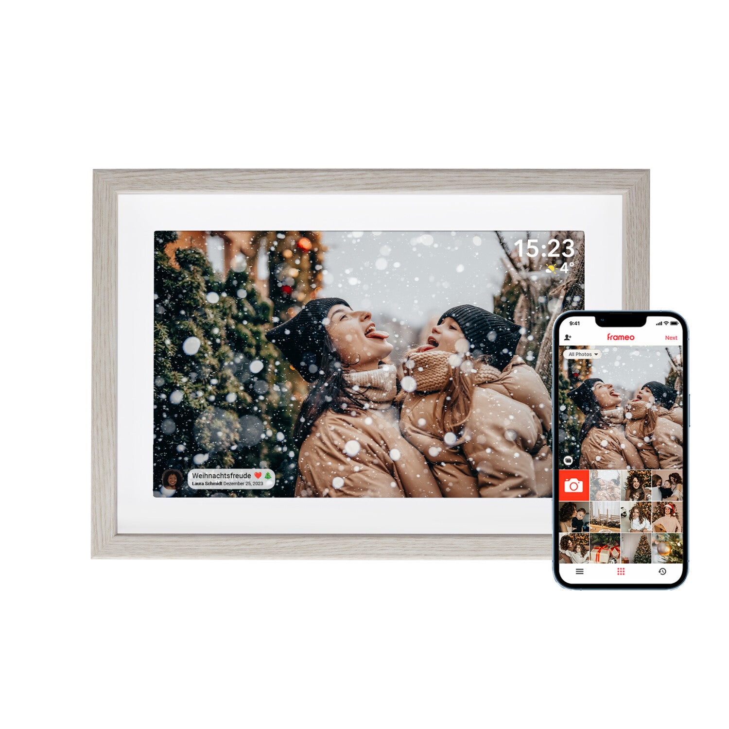 Rollei Smart Frame Wifi 108 Digital Fotoramme Hvid Geekd