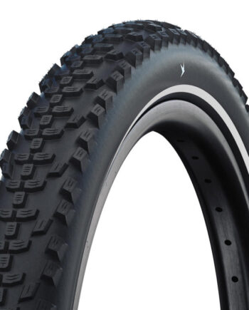 Schwalbe Smart Sam Cargo Tråddæk 584 Sort Med Refleks