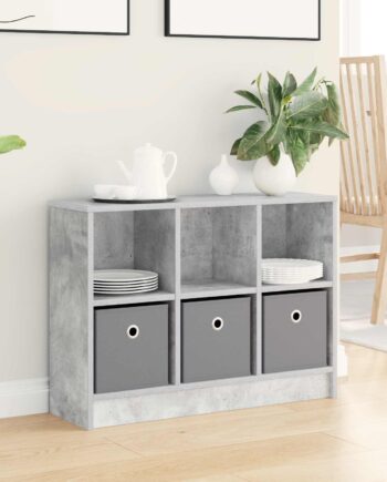 Sideboard Med Skuffe Betongrå