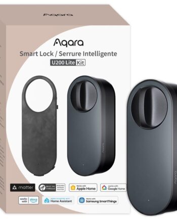 Smart Dørlås Aqara U200 Lite Kit Sort