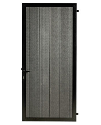 Smart Fence Dør 180 Med Sort Panel