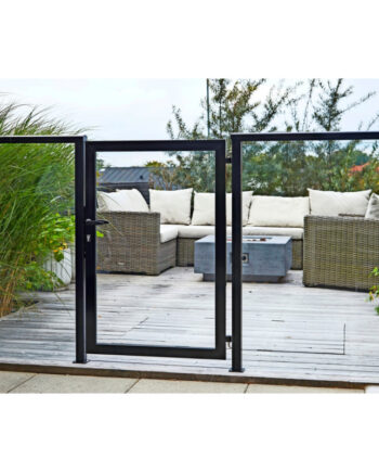 Smart Fence Dør Med Klar Glas