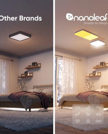 Smart Loftlampe Nanoleaf Nf083e00 1sl Hvid