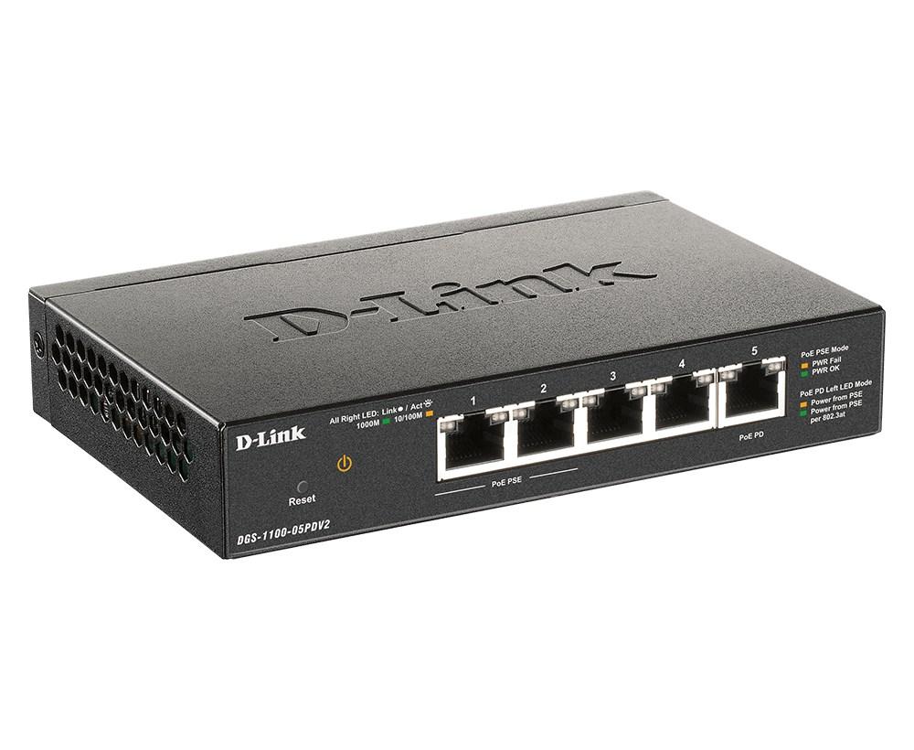 Smart Managed Switch Link Dgs 1100 05pdv2 Port Gigabit Med Port