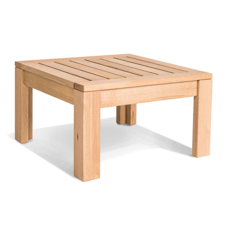 Sofabord Bøgetræ 51x51x30 Ubehandlet
