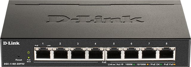 Switch Gigabit Poe Dgs 1100 08pv2