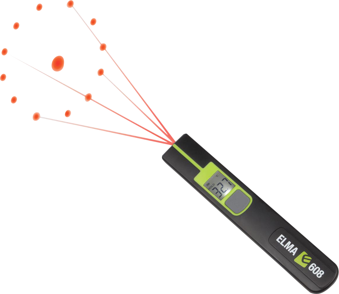 Termometer Mini Infrarødt Pen Format