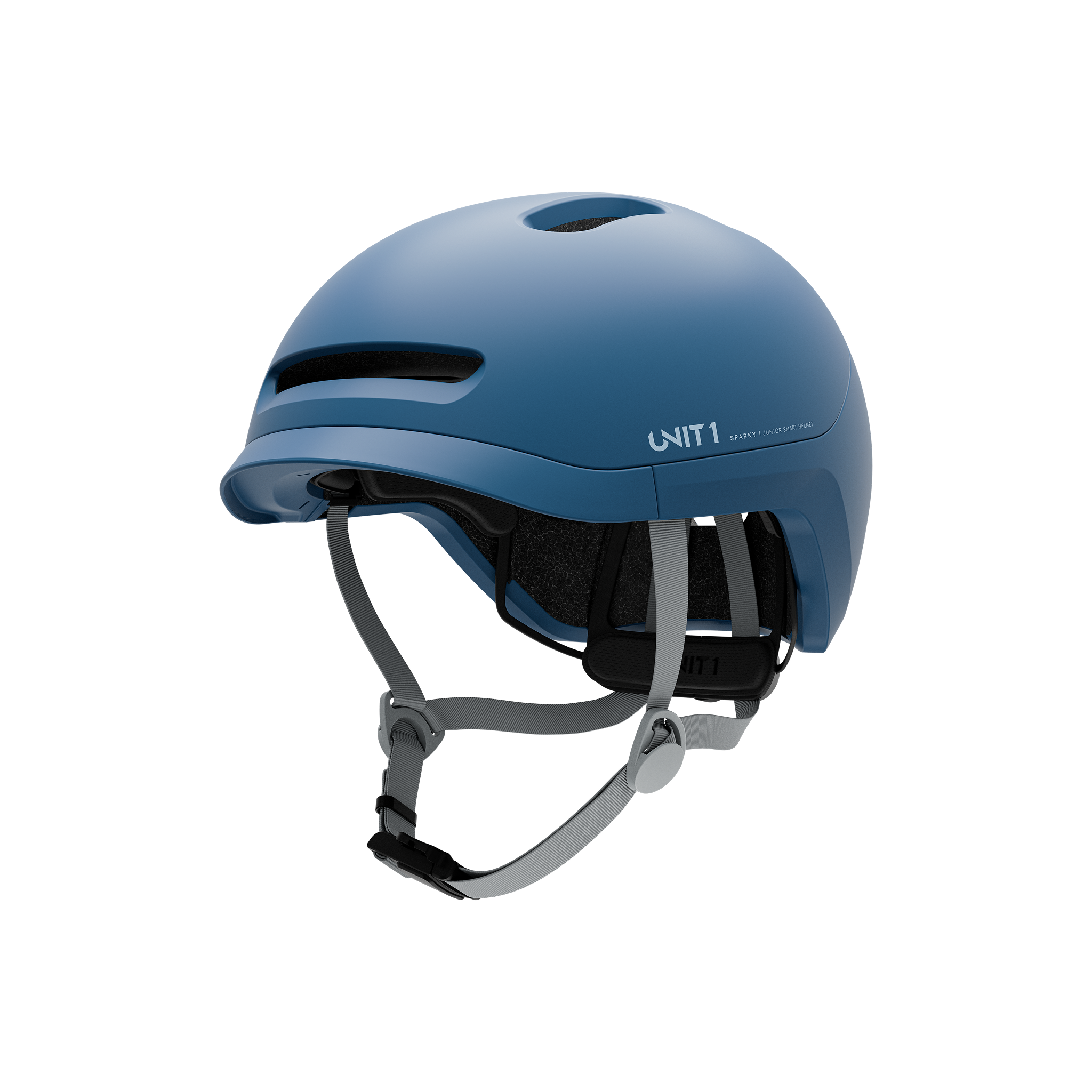 Unit1 Sparky Smart Helmet Powder Blue