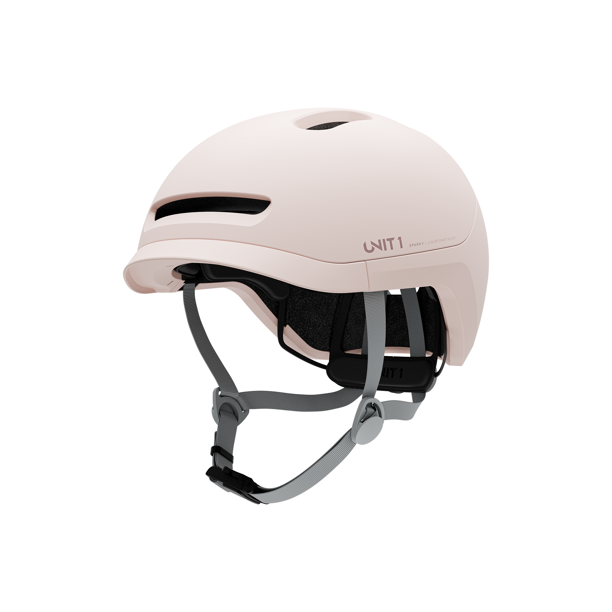 Unit1 Sparky Smart Helmet Soft Pink