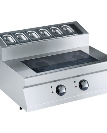 Zanussi Evo700 Induktionskogebord Frontzoner Med Opsats 372023