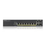 Zyxel Switch Gs1920 8hpv2 Nebulaflex Hybrid Poe Smart Switch Gbe Porte  Combo Porte